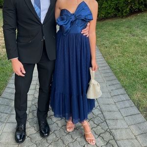 Anthropology bow tie maxi dress! Worn once